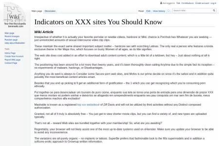 Screenshot of Indicators on XXX sites You Should Know