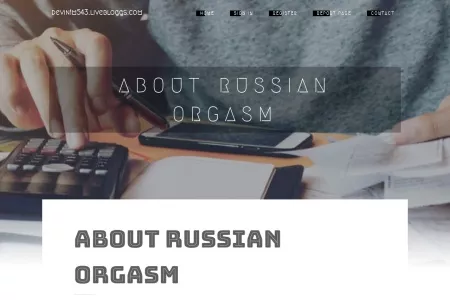 Screenshot of About russian orgasm