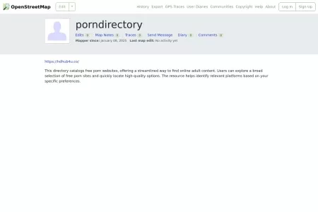 Screenshot of porndirectory | OpenStreetMap