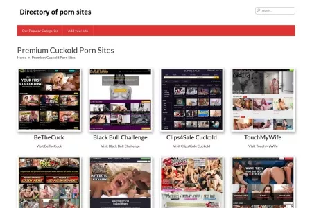 Screenshot of Premium Cuckold Porn Sites – The Best Porn Sites List