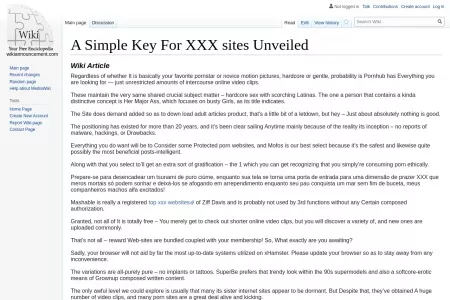 Screenshot of A Simple Key For XXX sites Unveiled