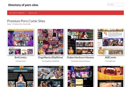 Screenshot of Premium Porn Comic Sites – The Best Porn Sites List