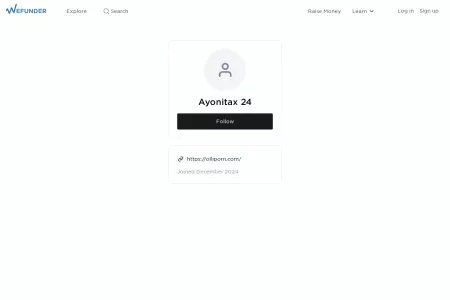 Screenshot of Coinvest with Ayonitax 24 on Wefunder