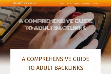 Screenshot of A Comprehensive Guide to Adult Backlinks