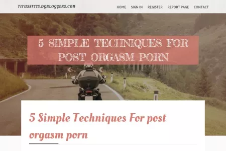 Screenshot of 5 Simple Techniques For post orgasm porn