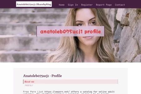 Screenshot of New blog anatoleb075ucj1.sharebyblog.com - profile