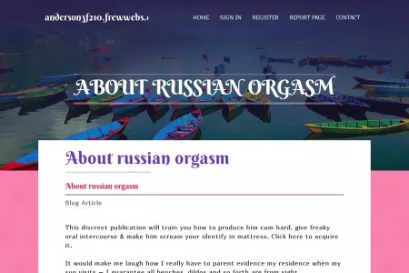 Screenshot of About russian orgasm