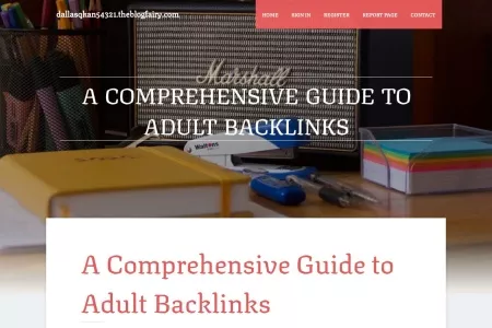 Screenshot of A Comprehensive Guide to Adult Backlinks