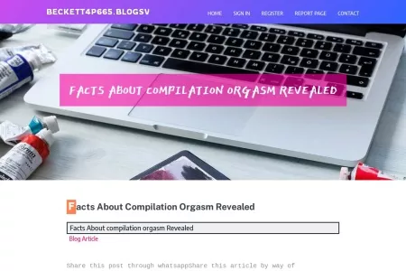 Screenshot of Facts About compilation orgasm Revealed