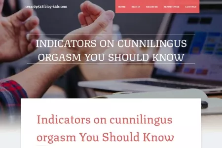 Screenshot of Indicators on cunnilingus orgasm You Should Know