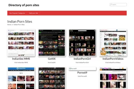 Screenshot of Indian Porn Sites – The Best Porn Sites List