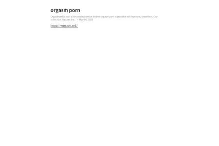 Screenshot of orgasm porn – Telegraph