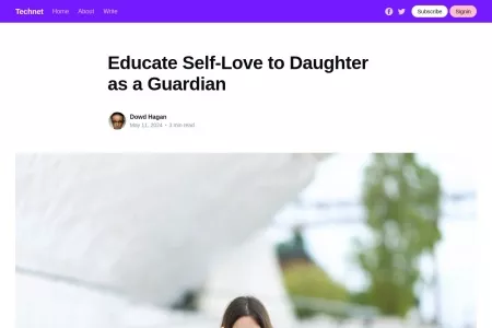 Screenshot of Educate Self-Love to Daughter as a Guardian