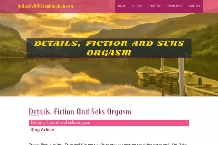 Screenshot of Details, Fiction and seks orgasm