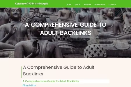 Screenshot of A Comprehensive Guide to Adult Backlinks