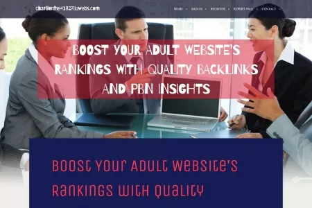 Screenshot of Boost Your Adult Website’s Rankings with Quality Backlinks and PBN Insights