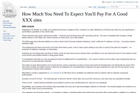 Screenshot of How Much You Need To Expect You'll Pay For A Good XXX sites