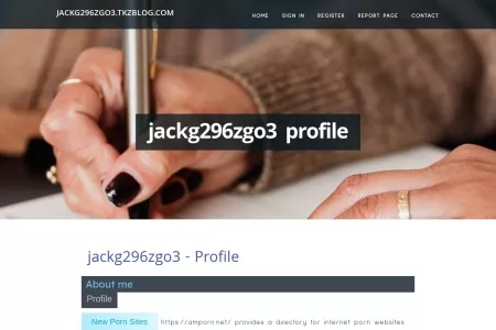 Screenshot of New blog jackg296zgo3.tkzblog.com - profile