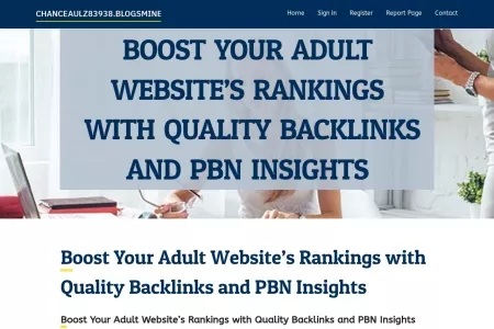 Screenshot of Boost Your Adult Website’s Rankings with Quality Backlinks and PBN Insights