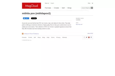 Screenshot of mithila pov | MagCloud