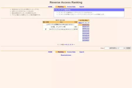 Screenshot of ReverseAccess [Ranking]