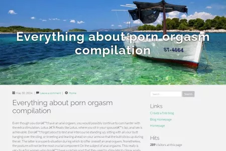 Screenshot of Everything about porn orgasm compilation