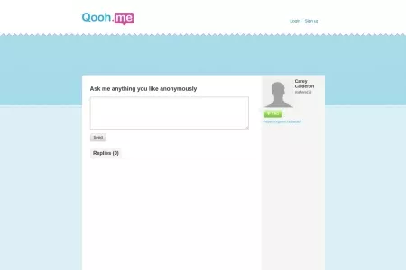 Screenshot of Qoohme