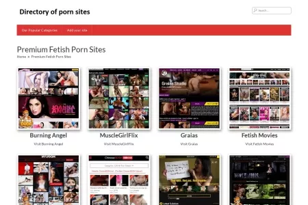 Screenshot of Premium Fetish Porn Sites – The Best Porn Sites List