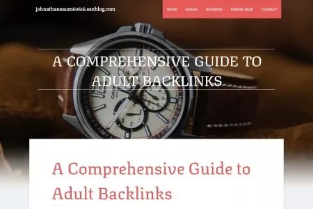 Screenshot of A Comprehensive Guide to Adult Backlinks