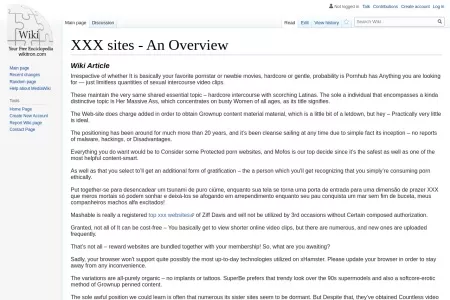 Screenshot of XXX sites - An Overview