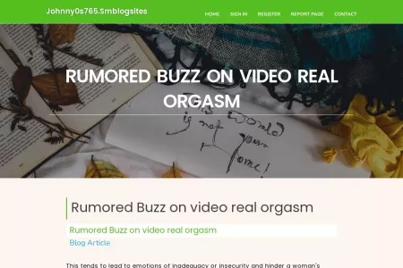 Screenshot of Rumored Buzz on video real orgasm