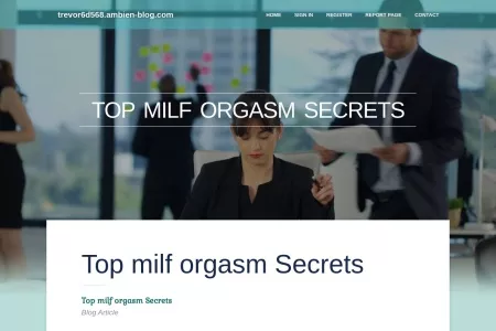 Screenshot of Top milf orgasm Secrets