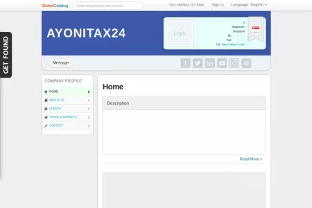 Screenshot of Ayonitax24 :