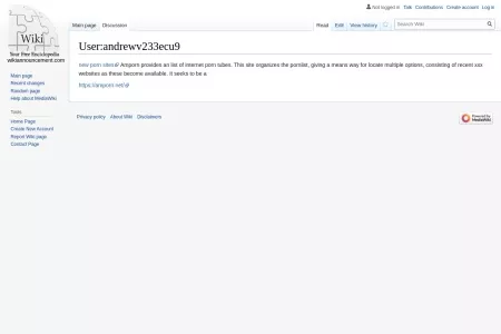 Screenshot of New blog andrewv233ecu9.wikiannouncement.com - user