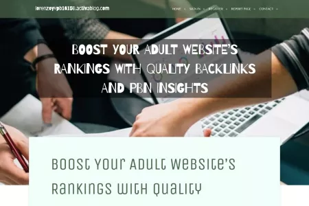 Screenshot of Boost Your Adult Website’s Rankings with Quality Backlinks and PBN Insights