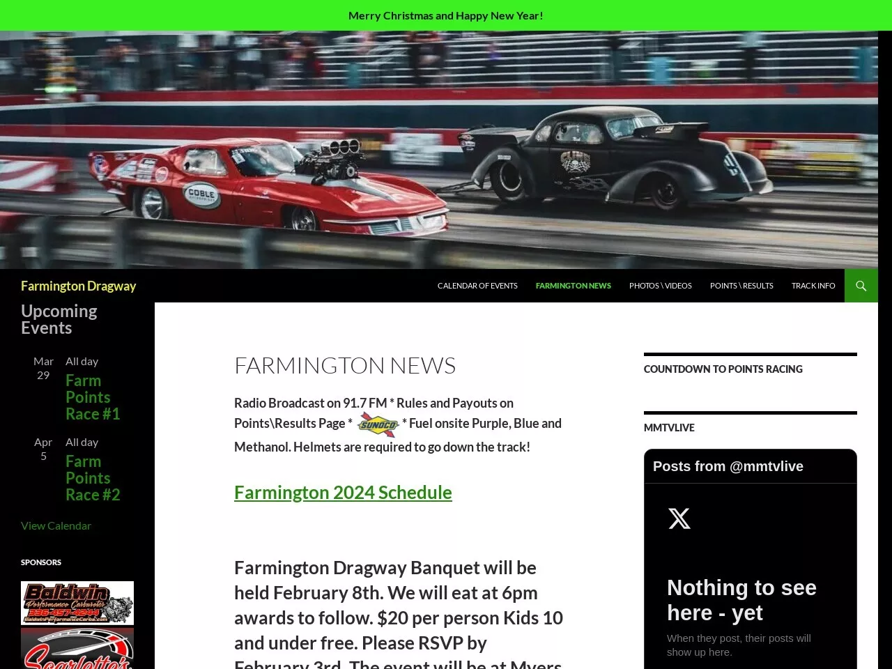 Screenshot of 4a | Farmington Dragway