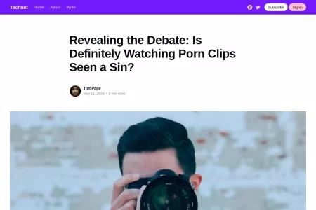 Screenshot of Revealing the Debate: Is Definitely Watching Porn Clips Seen a Sin?