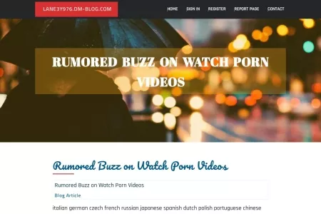 Screenshot of Rumored Buzz on Watch Porn Videos