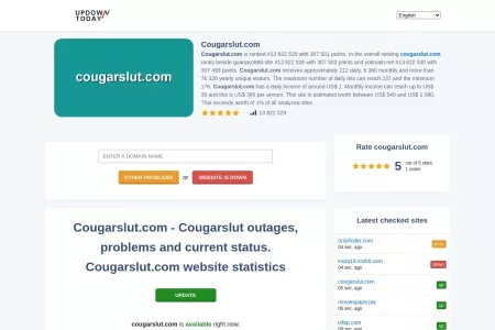 Screenshot of cougarslut.com - Cougarslut