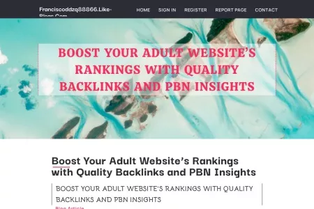 Screenshot of Boost Your Adult Website’s Rankings with Quality Backlinks and PBN Insights