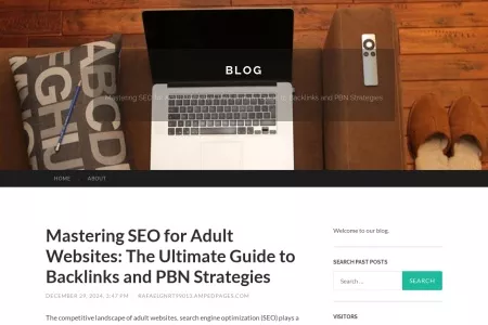 Screenshot of Mastering SEO for Adult Websites: The Ultimate Guide to Backlinks and PBN Strategies