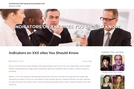 Screenshot of Indicators on XXX sites You Should Know