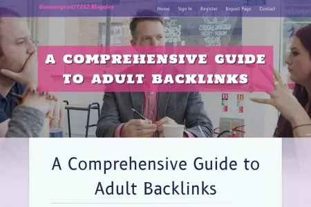 Screenshot of A Comprehensive Guide to Adult Backlinks