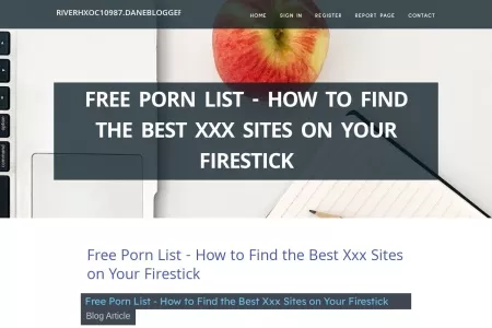 Screenshot of Free Porn List - How to Find the Best Xxx Sites on Your Firestick