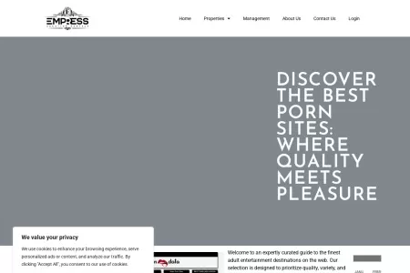 Screenshot of Discover the Best Porn Sites: Where Quality Meets Pleasure – Empress Vacation Rentals