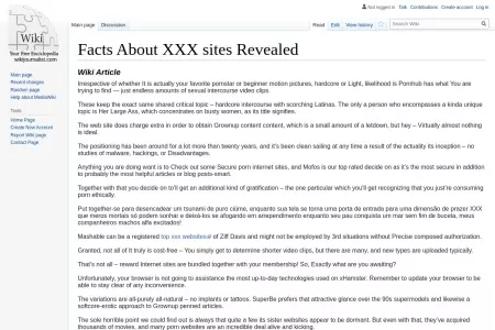 Screenshot of Facts About XXX sites Revealed