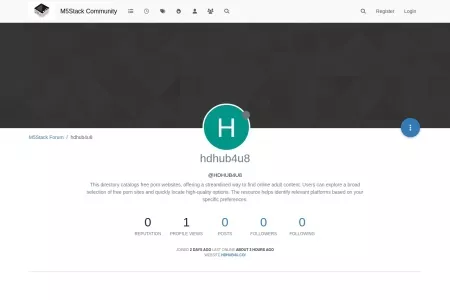 Screenshot of hdhub4u8 | M5Stack Community