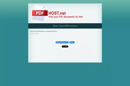 Screenshot of PDF Host