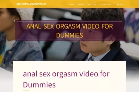 Screenshot of anal sex orgasm video for Dummies