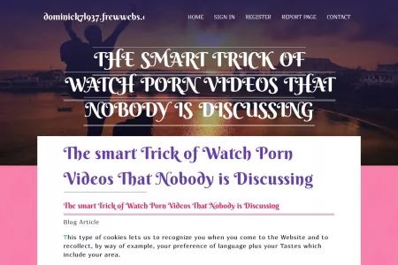 Screenshot of The smart Trick of Watch Porn Videos That Nobody is Discussing